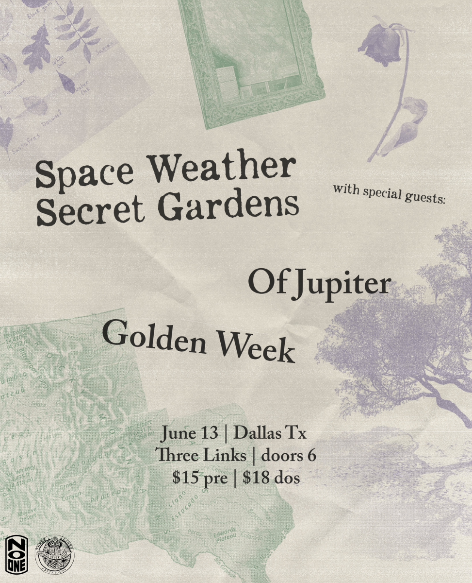 Space Weather, Secret Gardens & Of Jupiter, Golden Week