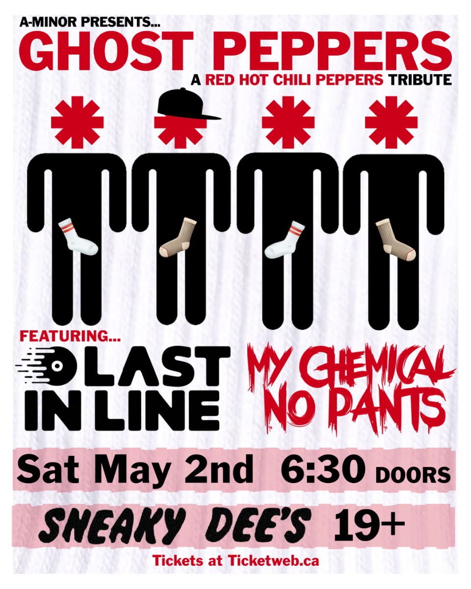 "Ghost Peppers" presents a tribute to the Red Hot Chili Peppers w/ guests Last In Line & My Chemical NoPants