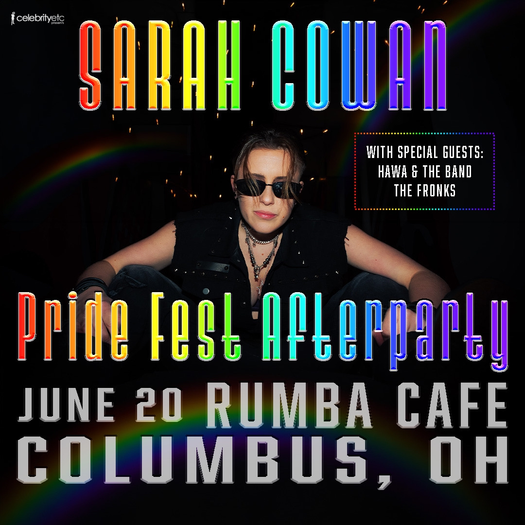 Sarah Cowan Pride Fest Afterparty w/ Hawa + the band & The Fronks