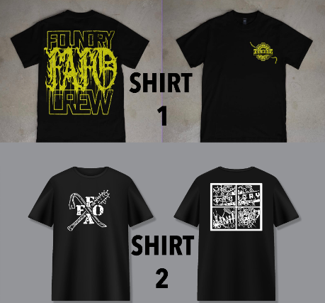 Featured event: FOUNDRY TSHIRT PRESALE at The Foundry