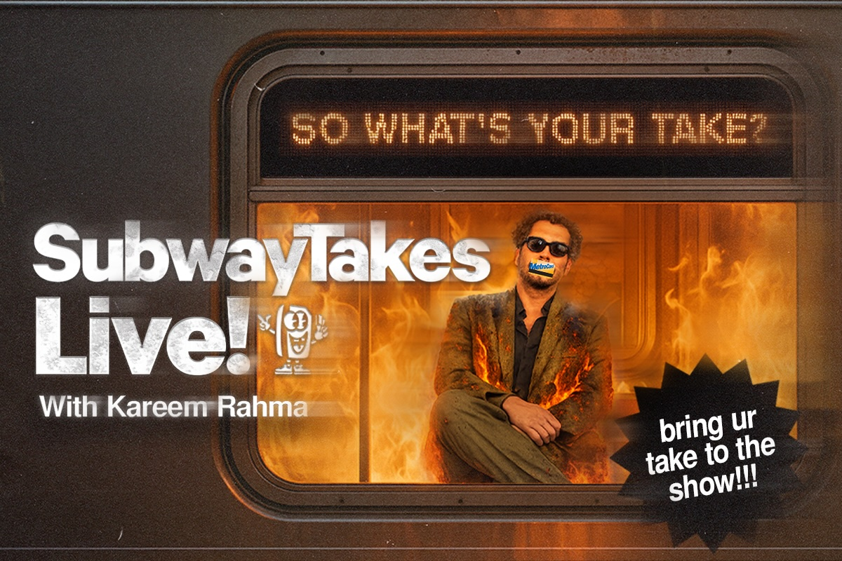 SubwayTakes Live! with Kareem Rahma