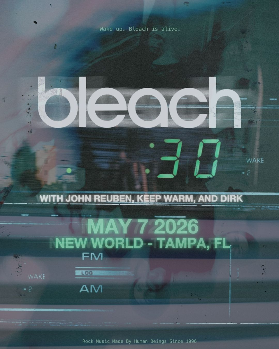 Bleach 30 Year Anniversary w/ special guests John Reuben, Keep Warm, and Dirk in Tampa
