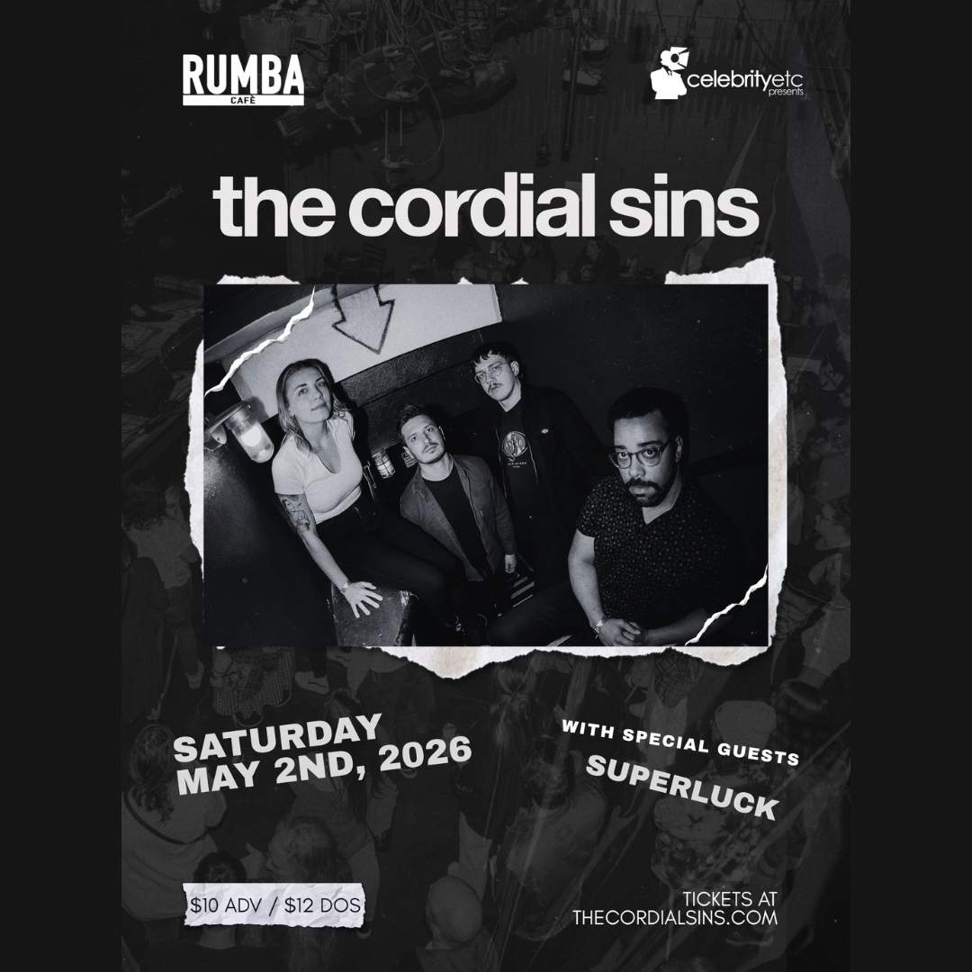 The Cordial Sins w/ Superluck