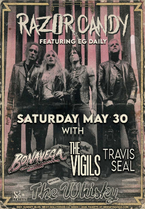 Razor Candy (feat. EG Daily) w/ Bonavega & The Vigils