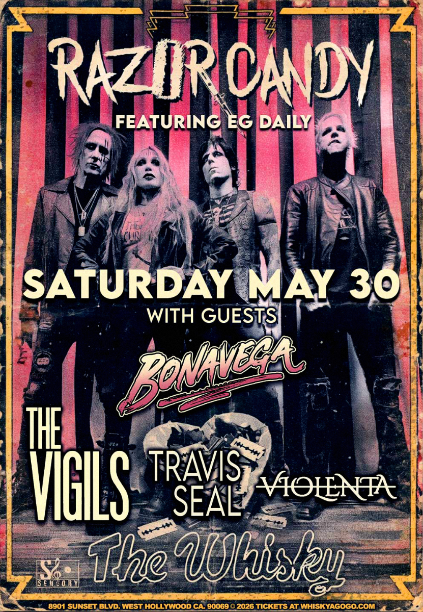 Razor Candy featuring EG Daily, Bonavega, The Vigils, Travis Seal