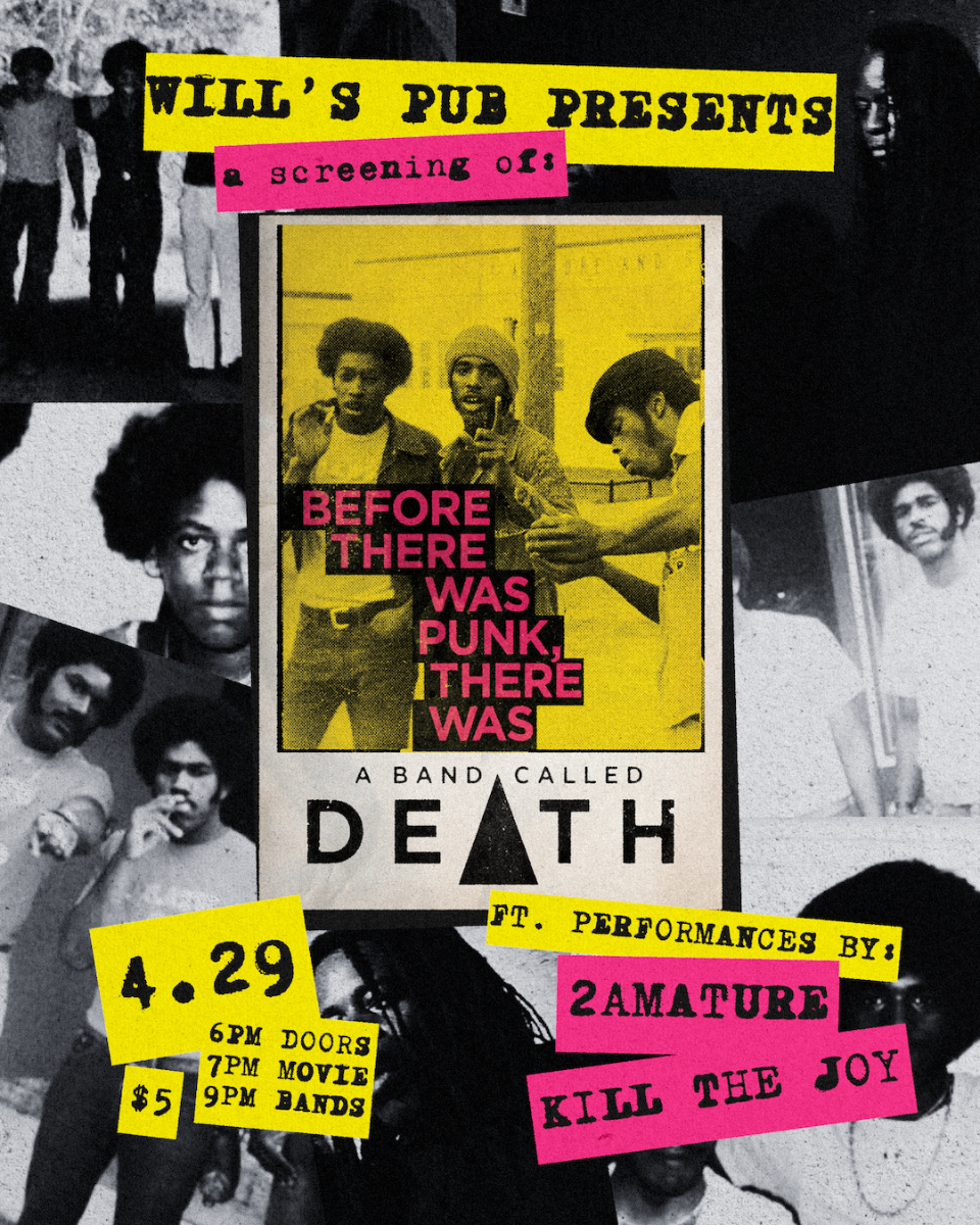 Film Screening: "A Band Called Death" with live music by 2AMATURE and Kill The Joy