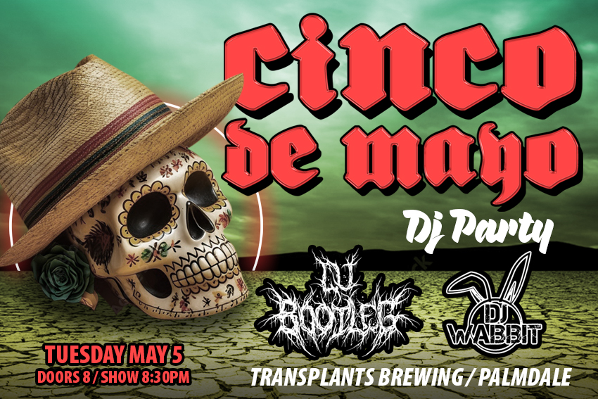 CINCO DE MAYO PARTY WITH DJ BOOTLEG AND DJ WABBIT