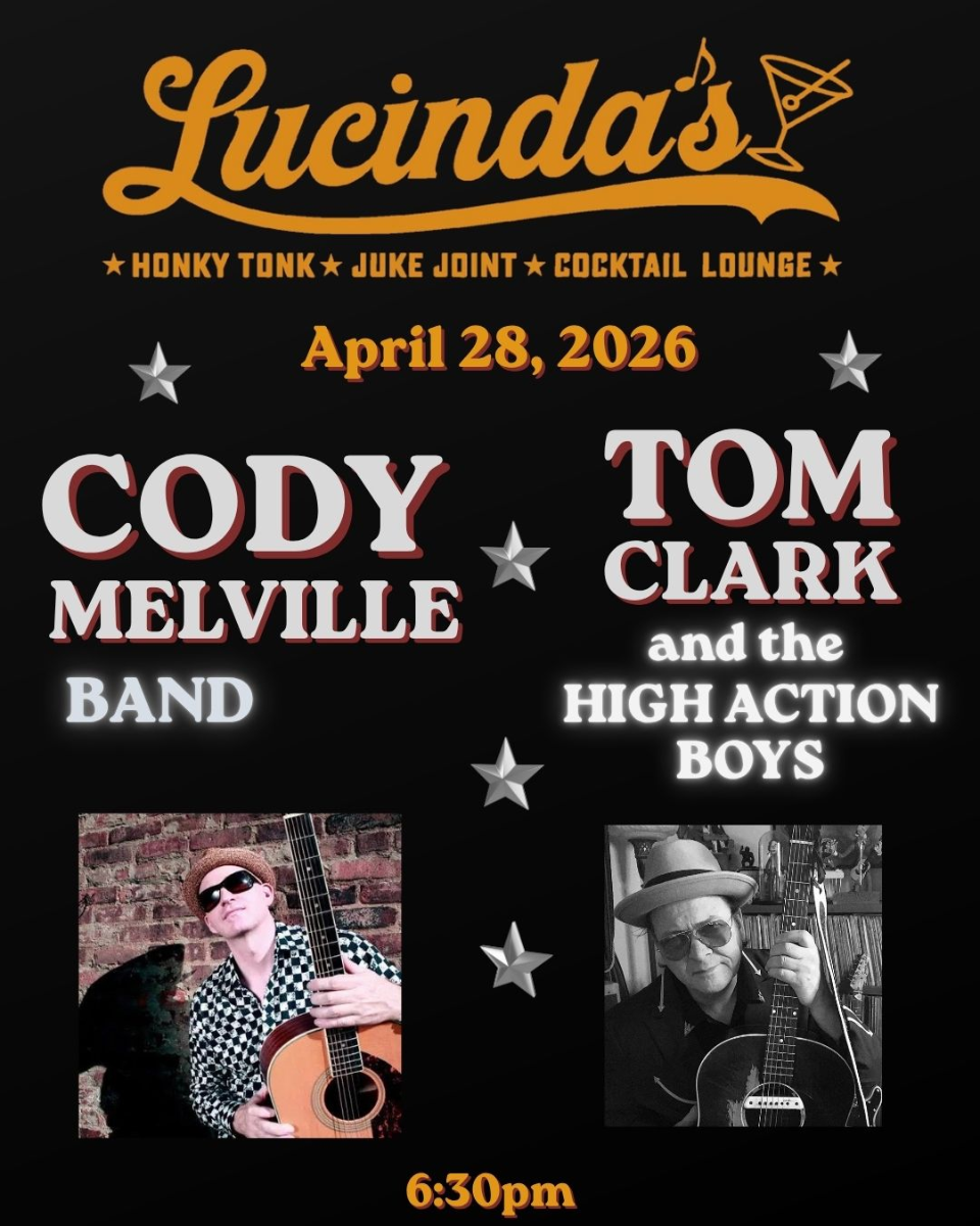 Event Image - Tom Clark and the High Action Boys/Cody Melville Band Early Show - 28