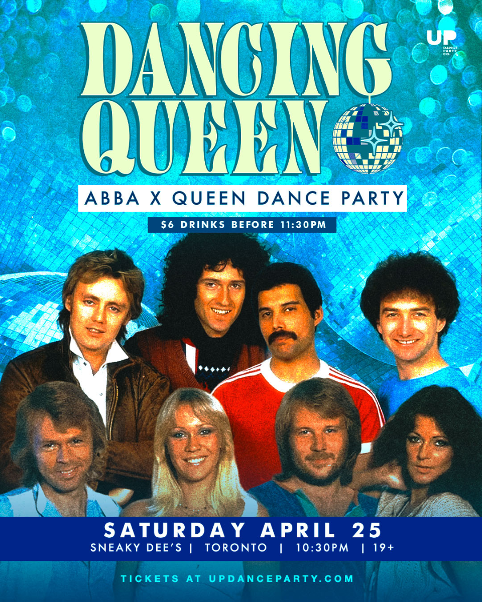 Dancing Queen: ABBA x Queen Dance Party at Sneaky Dee's - April 25 2026