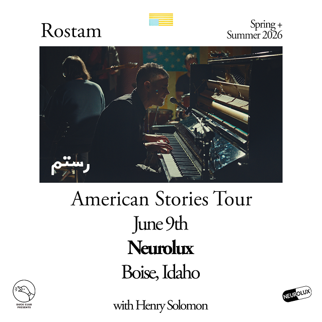 ROSTAM American Stories Tour with Henry Solomon
