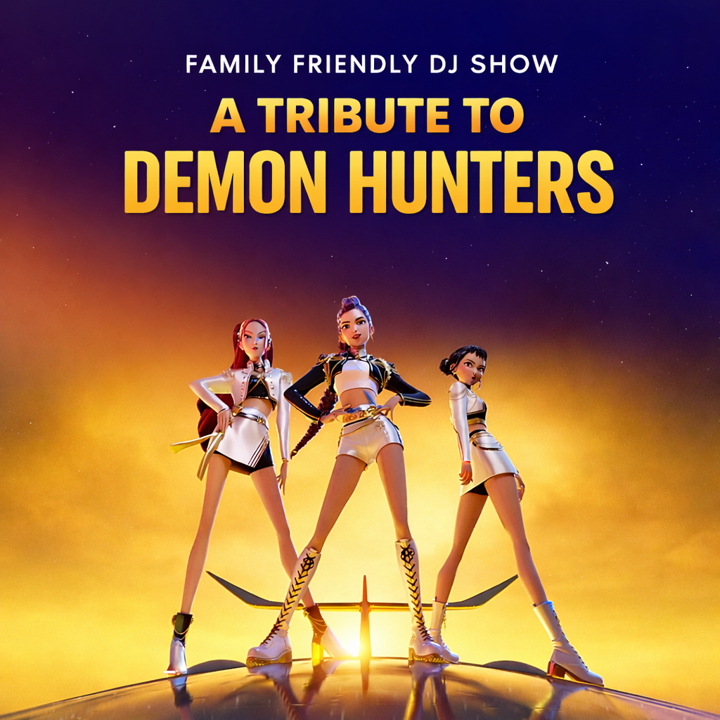 K-Pop Demon Hunters Family Friendly Dance Party | Event Image