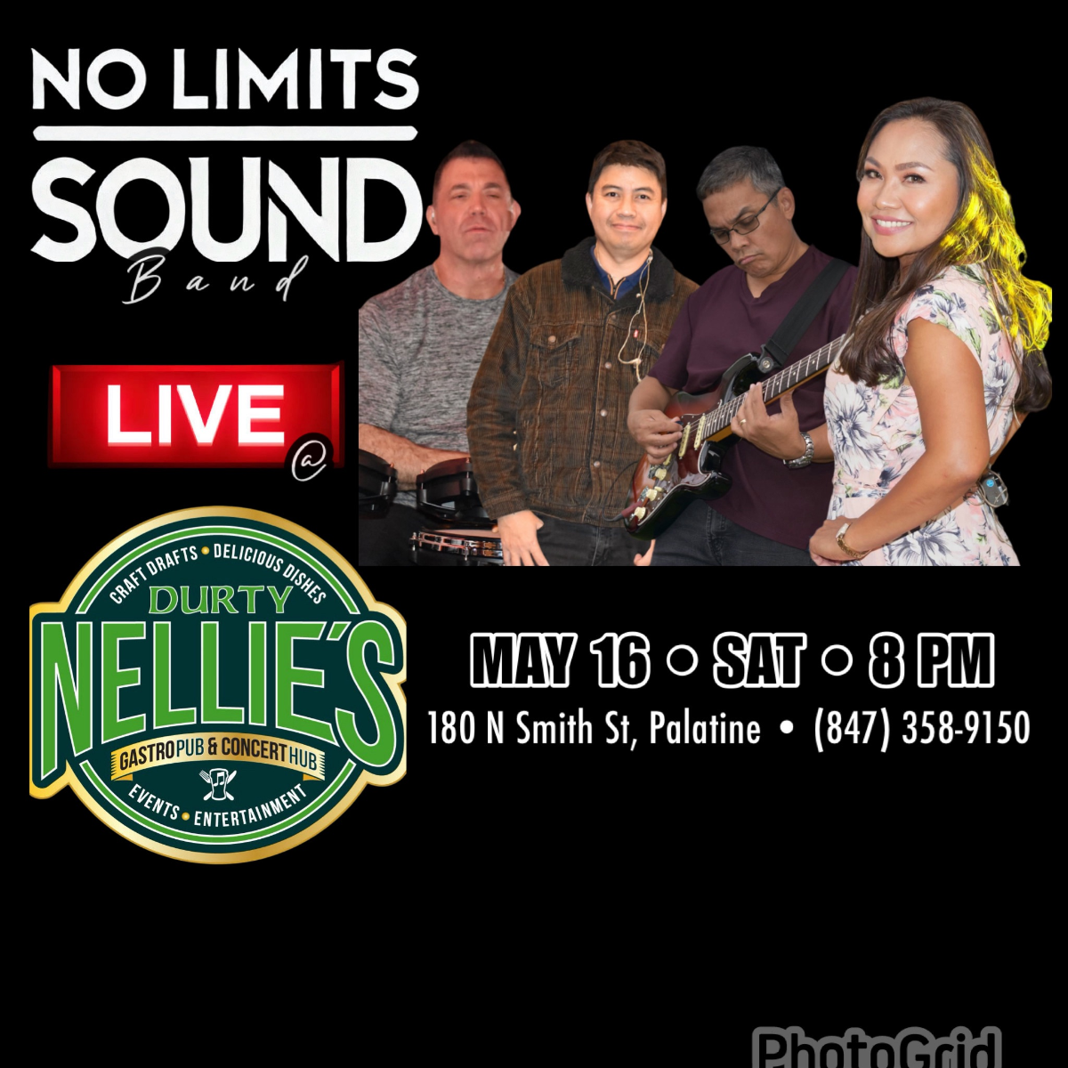 No Limits Sound at Nellie's!