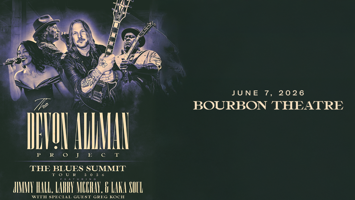 Event Image - Devon Allman&rsquo;s Blues Summit featuring the Devon Allman Project, Larry McCray, Laka Soul and Jimmy Hall
