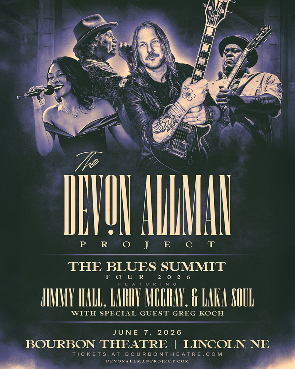 Devon Allman’s Blues Summit featuring the Devon Allman Project, Larry McCray, Laka Soul and Jimmy Hall