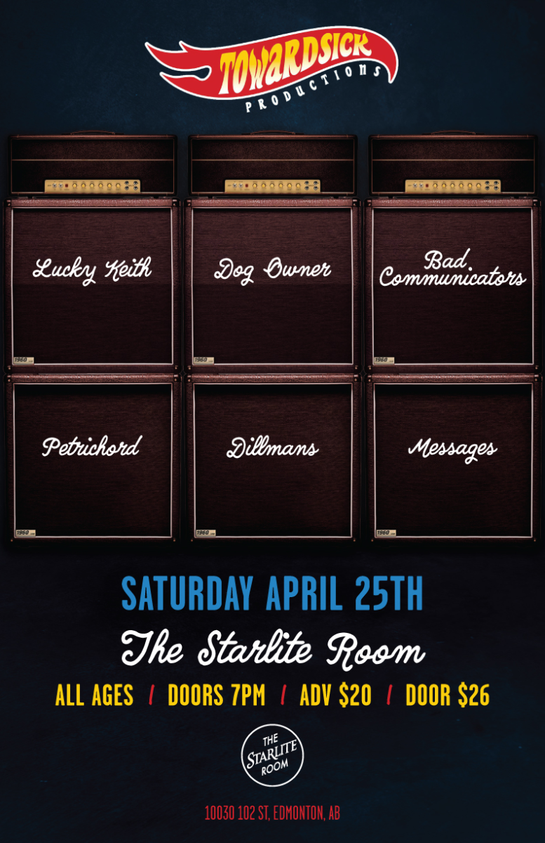 Lucky Keith w/ Dogowner, Bad Communicators, Petrichord, The Dillmans, & Messages