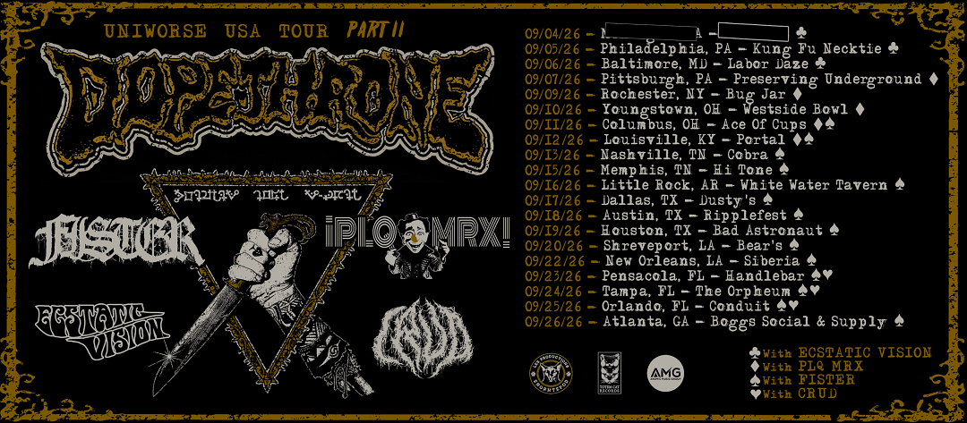 Dopethrone, PLQ MRX, Necrostalker