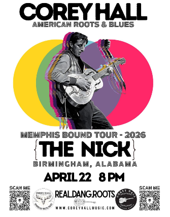 Corey Hall at The Nick Early Show Wednesday 4/22