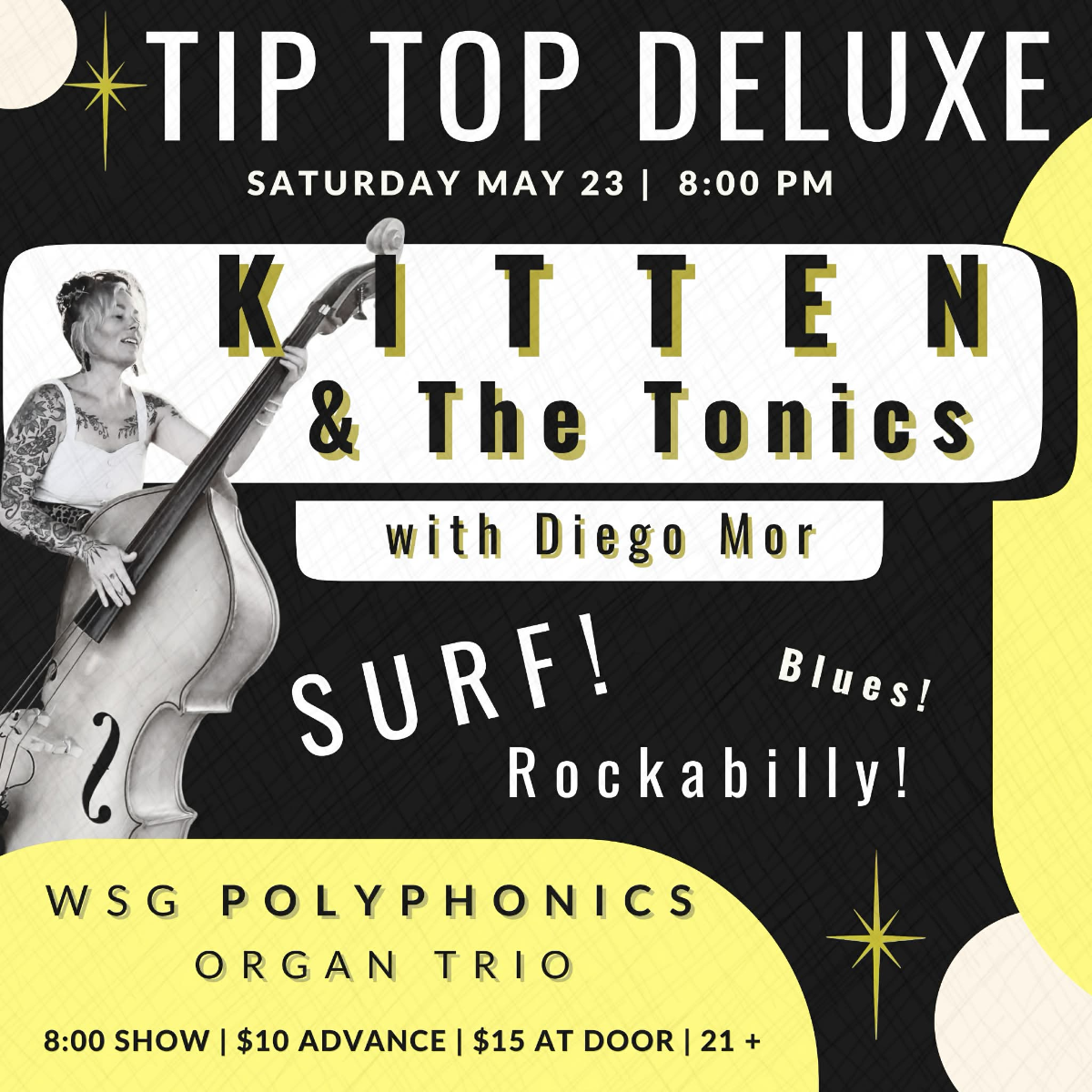 Kitten & The Tonics with The Sandbar Quartet
