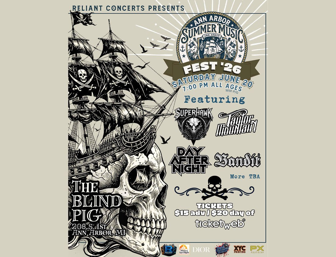 A2 Summer Music Fest '26, Superhawk , Taylor Mountain, Day After Night, Bandit