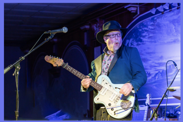 BLUES BRUNCH on the PATIO w/ TOM HOLLAND & The Shuffle Kings! at FITZGERALDS PATIO