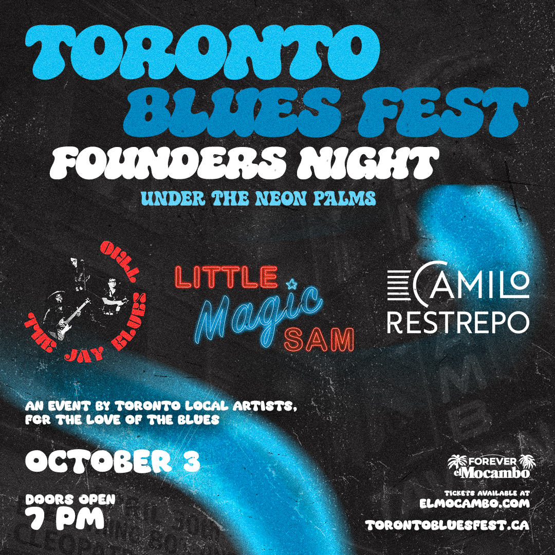 Toronto Blues Fest Founders Night