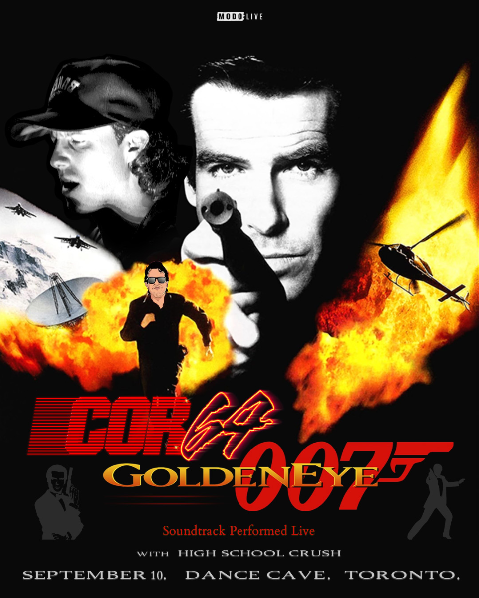 Cor64 - GoldenEye 007 N64 Soundtrack Live w/ High School Crush