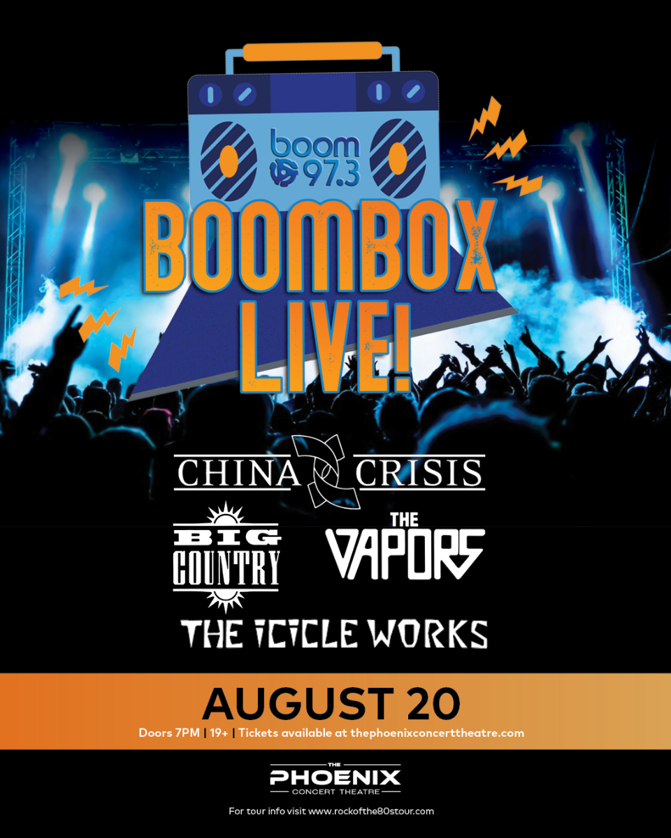 boom 97.3 Boombox Live!