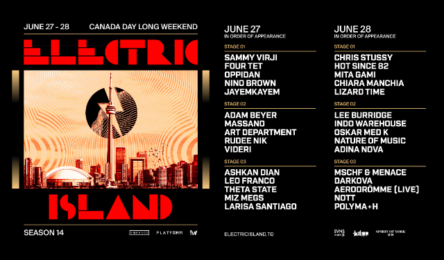 Using concert image ELECTRIC ISLAND: 2026 - 2 DAY PASS - CANADA DAY concert image