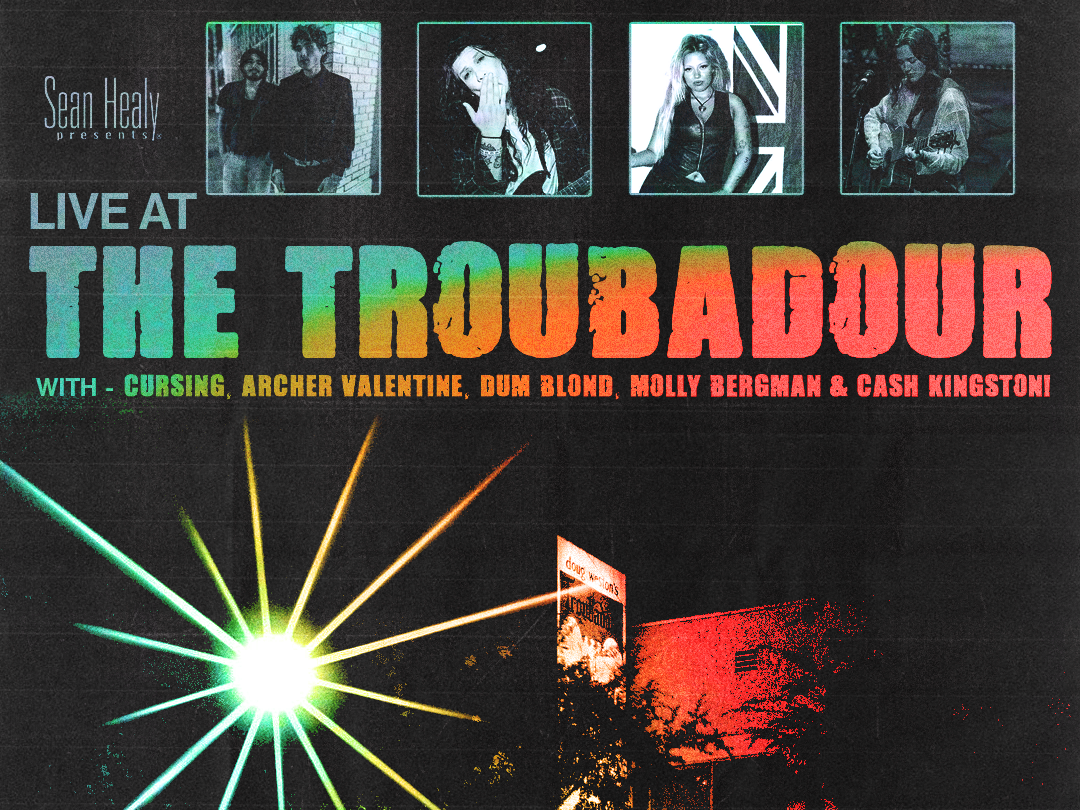 Event image LIVE at The Troubadour (Los Angeles) - 01/05/26