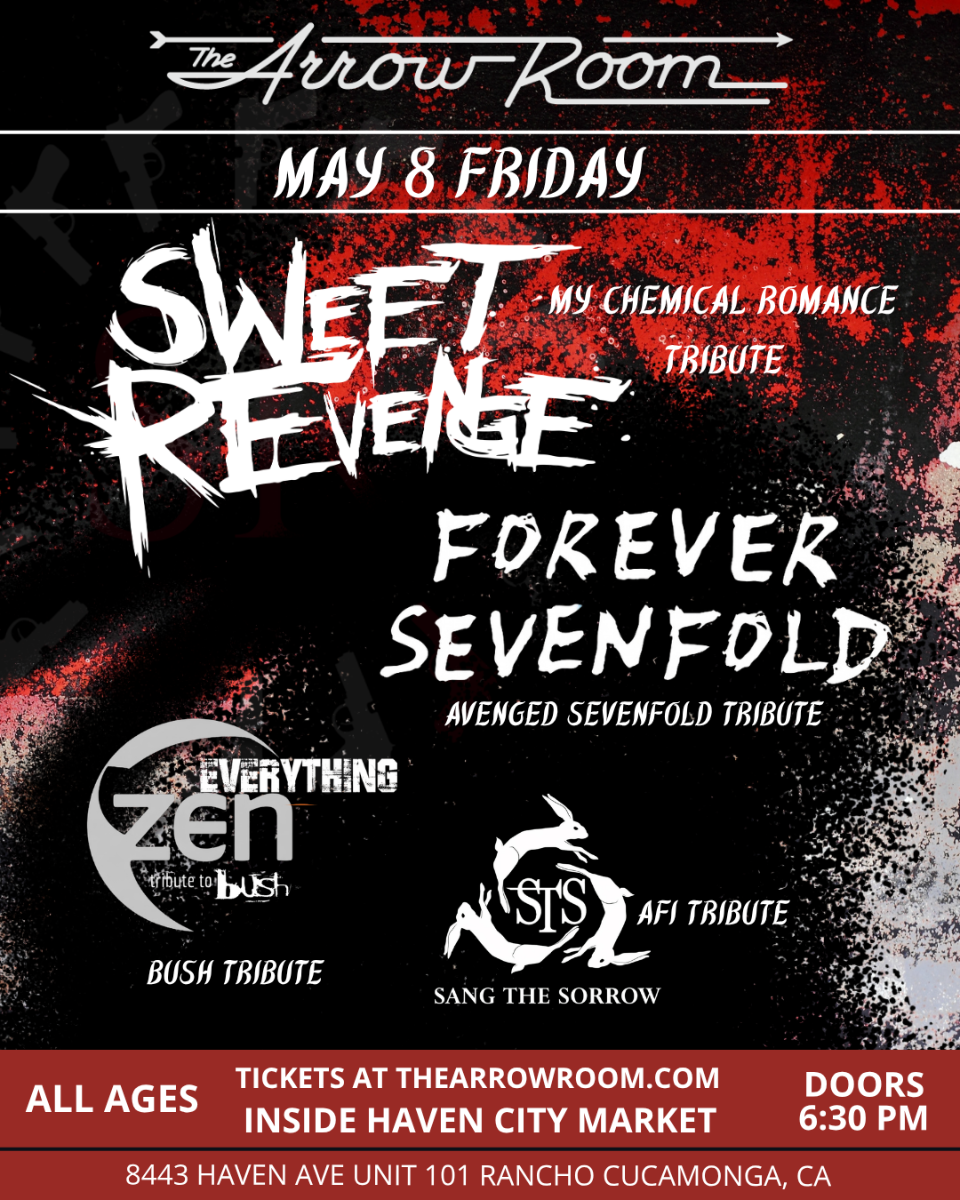 My Chemical Romance, Avenged Sevenfold, Bush, AFI tributes
