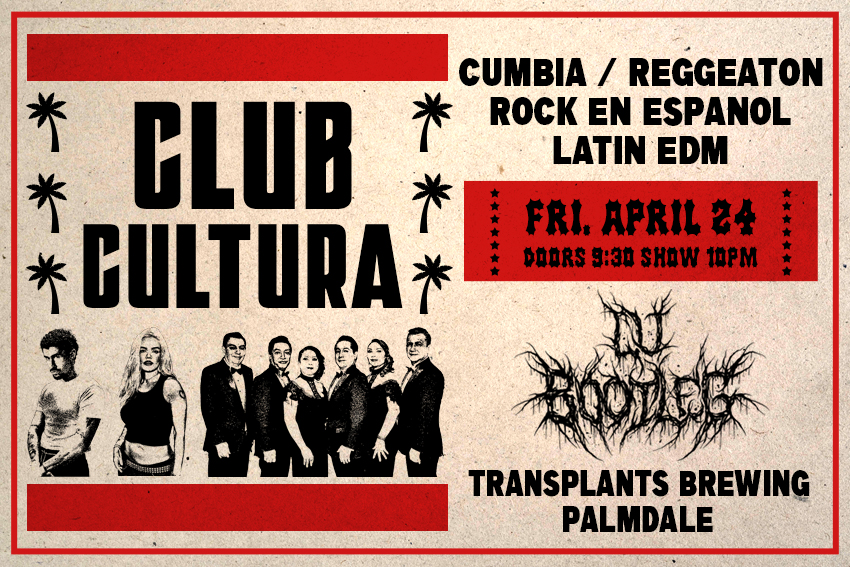 CLUB CULTURA DJ NIGHT - CUMBIA, REGGAETON, ROCK EN ESPANOL, LATIN EDM AND MORE!
