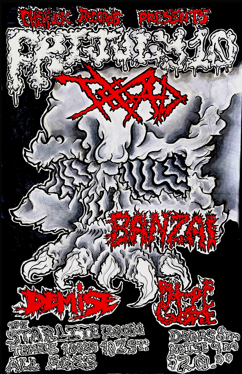 Truth of All Death w/ Banzai, Demise and Pit of Gore
