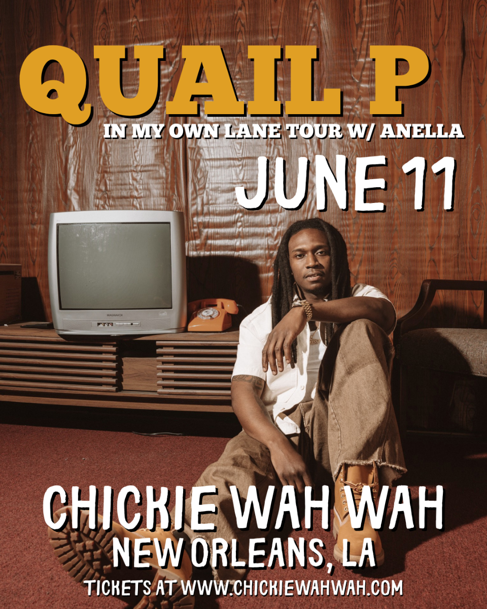 Quail P: In My Own Lane Tour w/ Anella