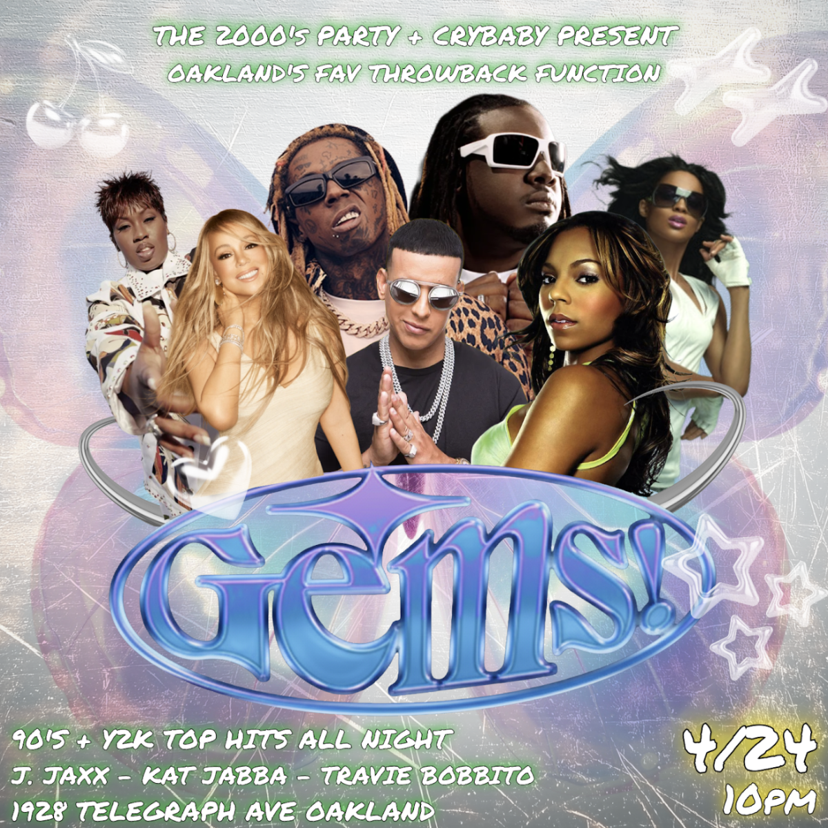 GEMS! The Bay's Best Throwback Party w/ J. Jaxx + Kat Jabba + Travis Bobbito