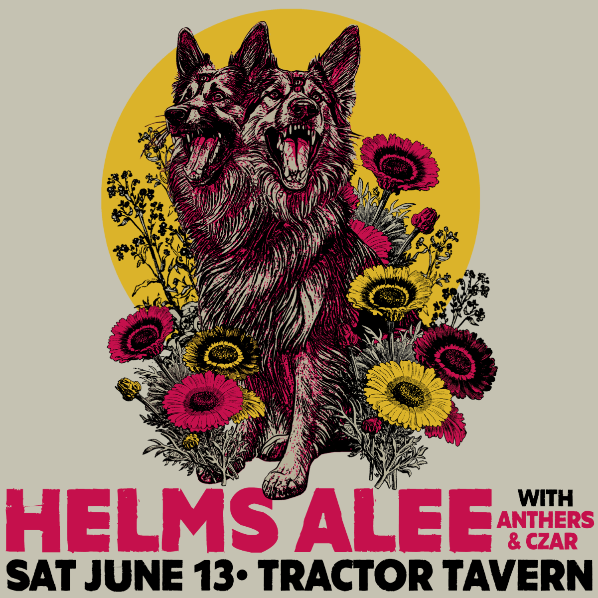 Helms Alee w/ Anthers and Czar
