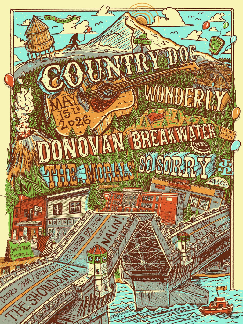 Country Doc, Wonderly, Donovan Breakwater, The Morals, and So Sorry