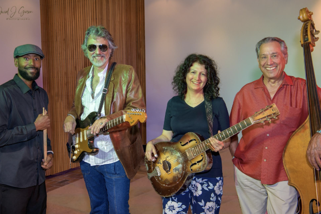 Saturday afternoon on the Patio w/ DONNA HERULA BAND! at FITZGERALDS PATIO