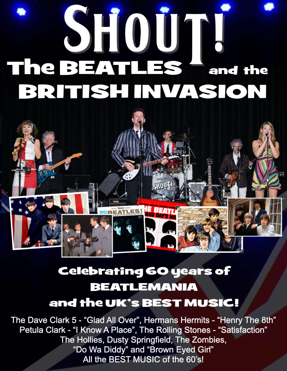 SHOUT ! A Tribute to the BEATLES & THE BRITISH INVASION