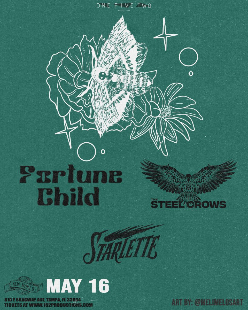 Steel Crows, Fortune Child, and Starlette in Tampa