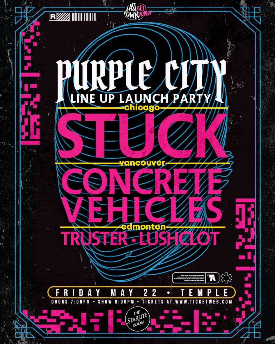 STUCK w/ CONCRETE VEHICLES, TRUSTER & LUSHCLOT