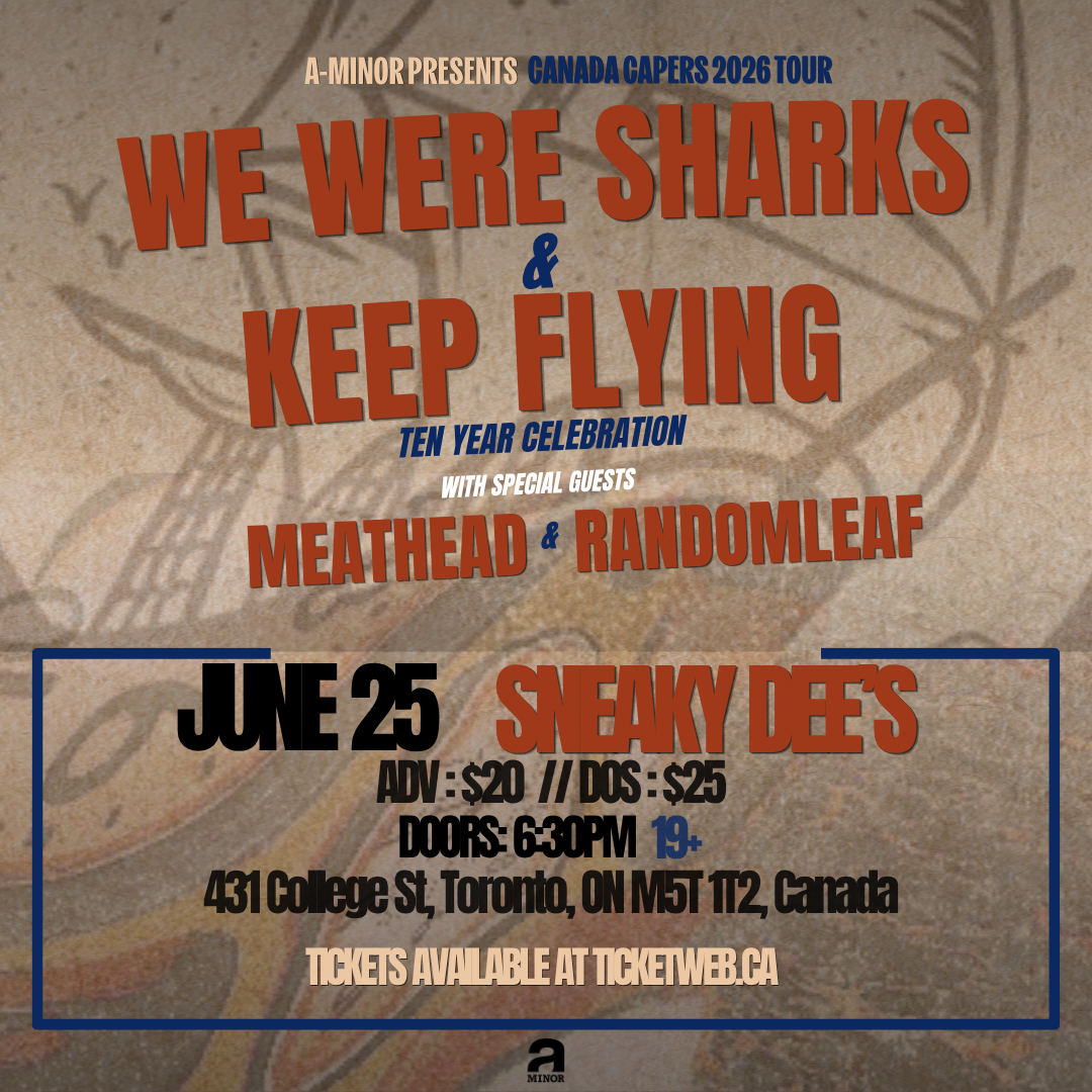 We Were Sharks & Keep Flying at Sneaky Dee's
