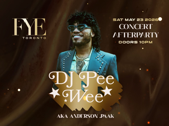 Using concert image FYE Ultraclub Presents: The Concert Afterparty featuring DJ Pee Wee (aka Anderson .Paak) concert image