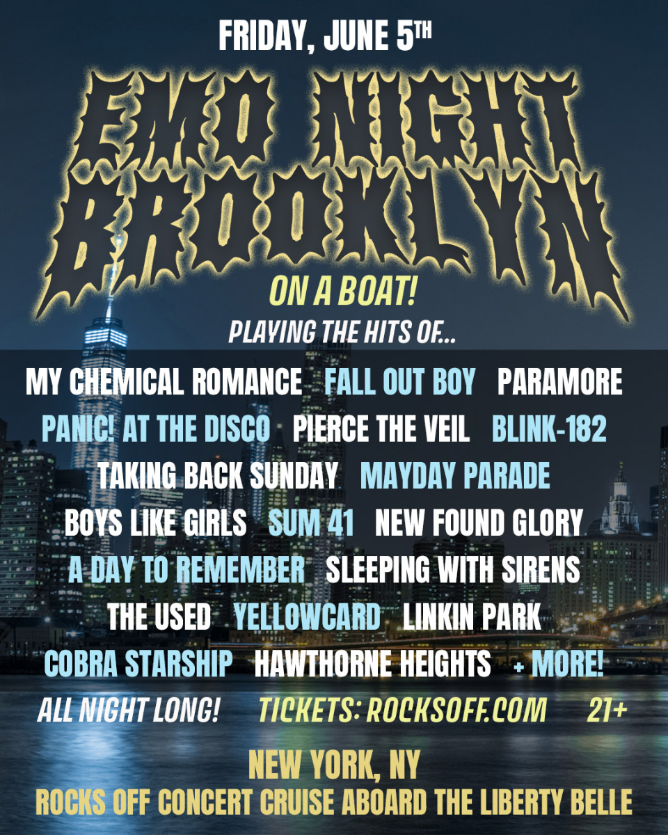 Emo Night Brooklyn ON A BOAT!
