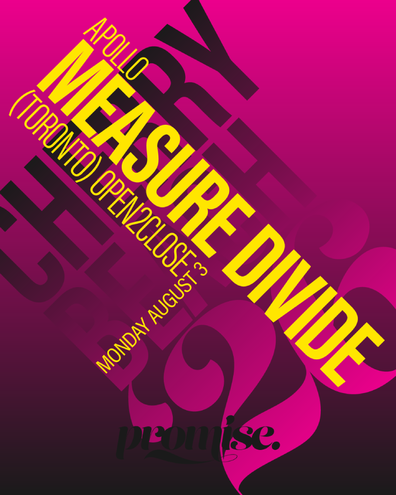 MEASURE DIVIDE (Toronto) - Open2Close