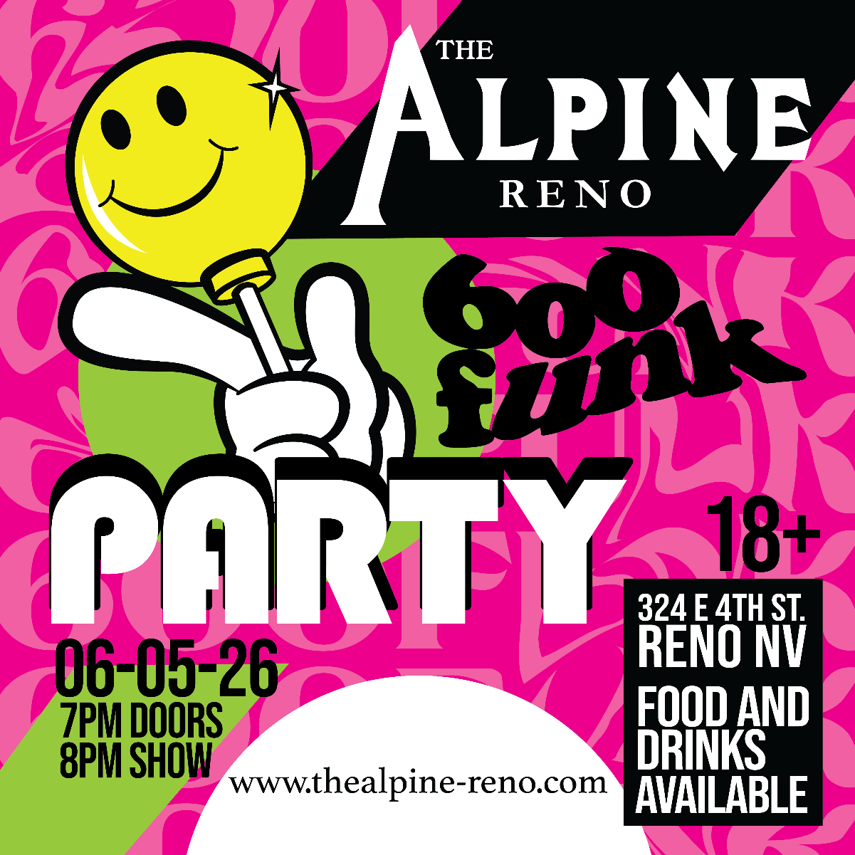 600 Funk Party | Event Image