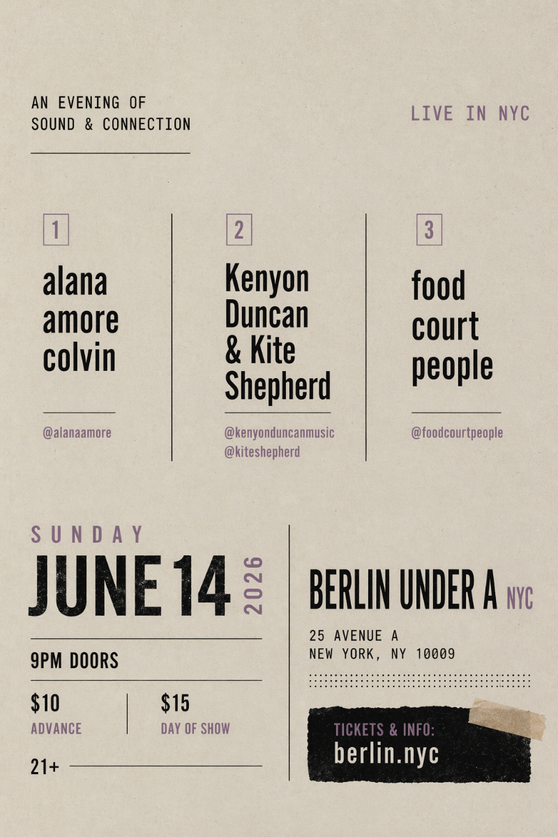 alana amore colvin | Kenyon Duncan & Kite Shepherd | food court people