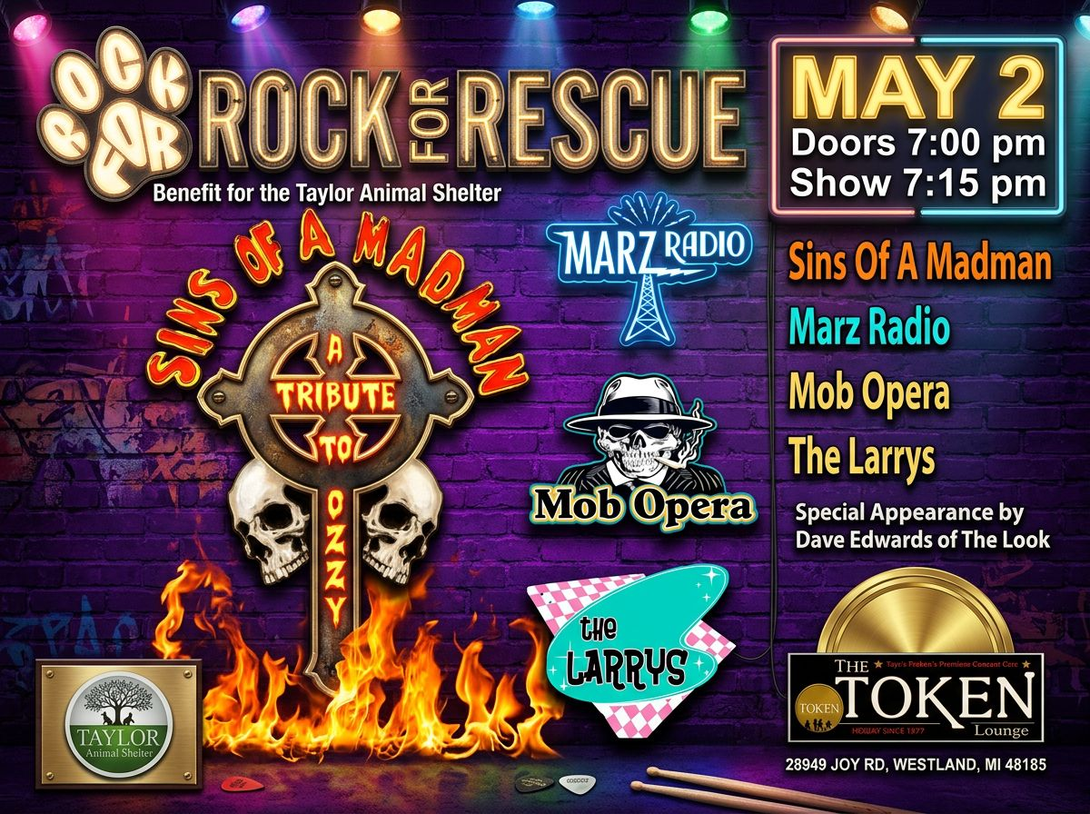 Ozzy Tribute - Sins of a Madman , Marz Radio, Mob Opera, The Larrys