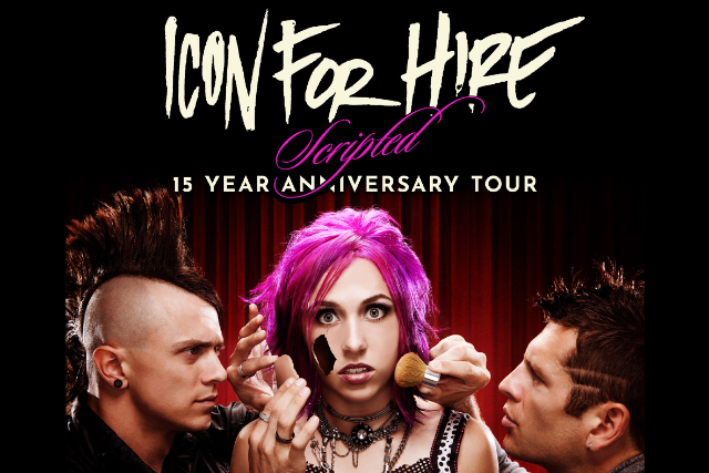 Presales to icon for hire: scripted 15 year anniversary tour: members use these when buying pre-sale tickets