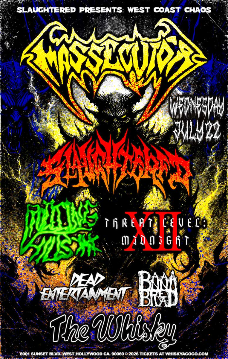 Massecutor, Slaughtered, Threat Level Midnight, Rolling Hills, Dead Entertainment