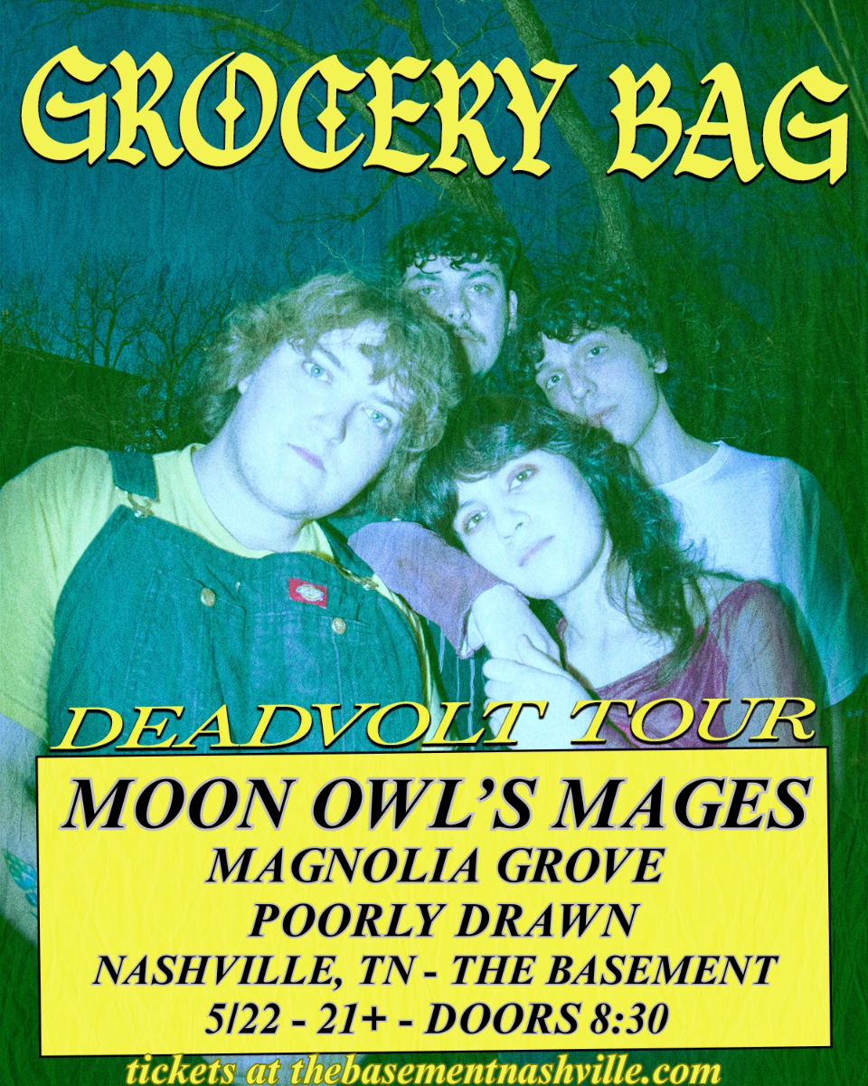 Grocery Bag w/ Moon Owl's Mages, Magnolia Grove and Poorly Drawn